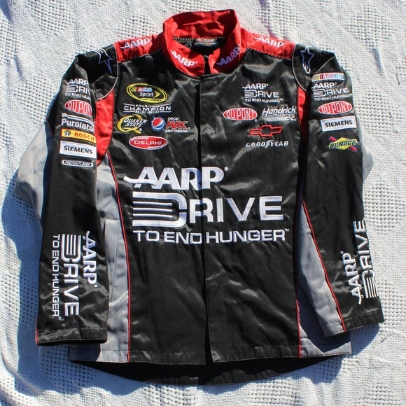 Chase Authentics Other - Insane Chase Authentics AARP Nascar jacket Small